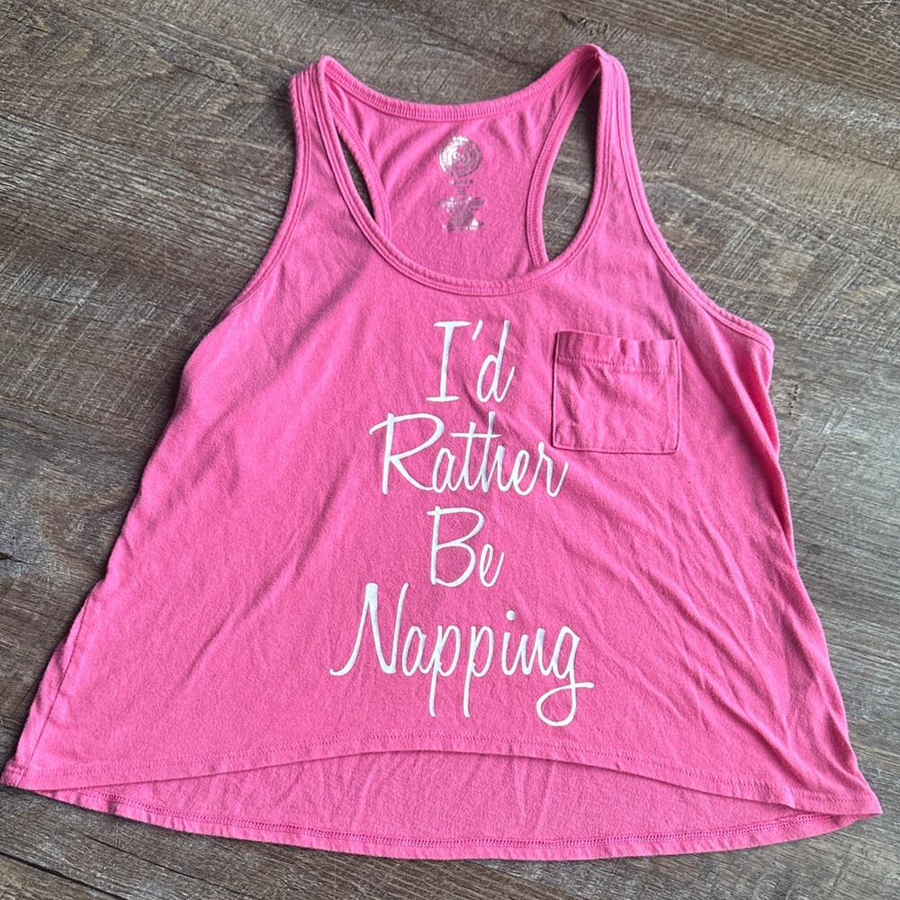 SO Vibrant Pink Tank Top